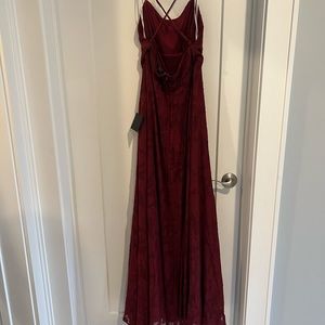 Lulu’s never worn ruby dress